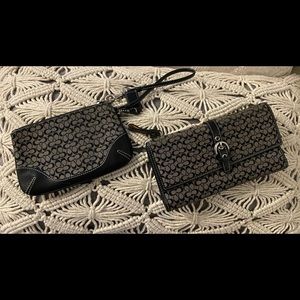 COACH wallet and wristlet